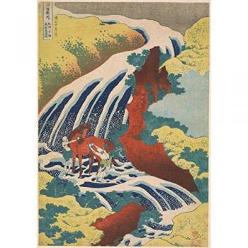 Katsushika Hokusai – „Yoshinos Wasserstraßen“, 1833