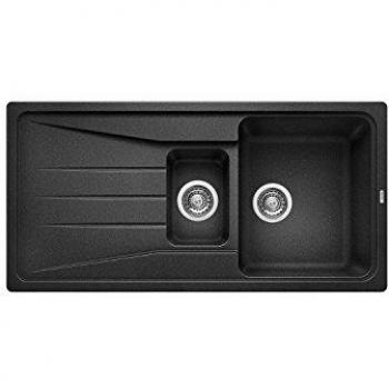 Évier Blanco Sona 6 100x50 cm en Silgranit Anthracite