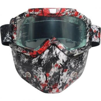 Dirt Bike Goggles with Mask
