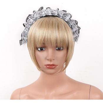 Anime Dienstmädchen Cosplay Haarband für Halloween mit Gothic-Design