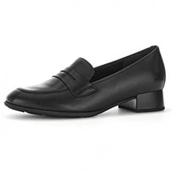 Gabor Women's Black Penny Loafers