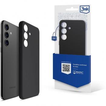 Cover Silicone 3MK Galaxy S24+ con Design Nero