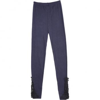 Leggings Femme Taille Haute Dentelle Imprimée