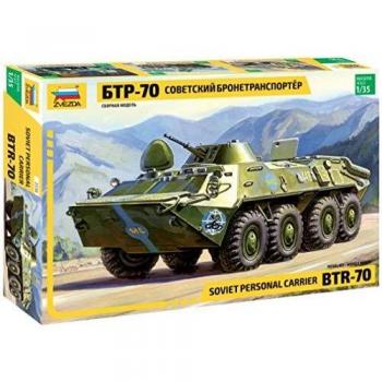 Zvezda 1/35 Scale BTR-70 APC Assembly Model