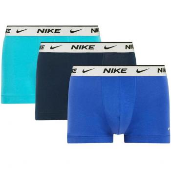 Bóxer Nike Hombre Stretch Azul Negro