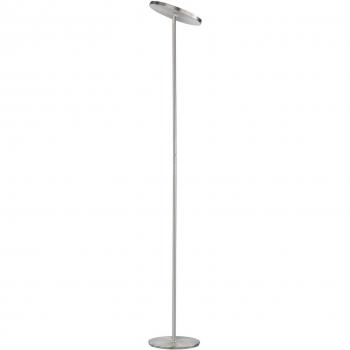 Nickel Finish LED Floor Lamp by FH Lighting