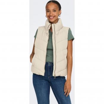 JDY Damen Weste Beige Regular Fit 15305657