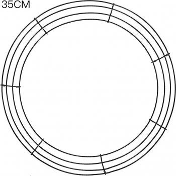 Rond Floral Métallique – Bricolage et Cadeaux