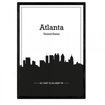 Póster sin Marco de Atlanta