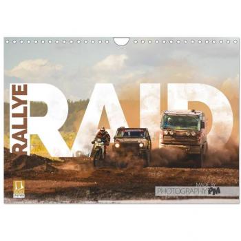 CALVENDO Wandkalender RALLYE RAID (Wandkalender 2025 DIN A4 quer), CALVENDO Monatskalender