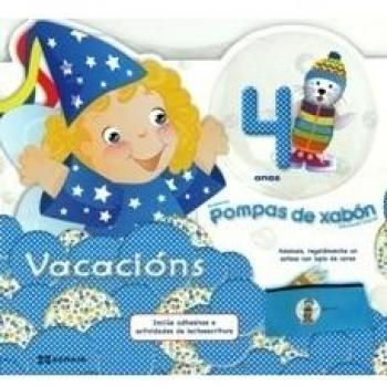 Vacacións 4 anos pompas de xabón