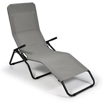 Acier Pasha lit de jardin et plage – beige