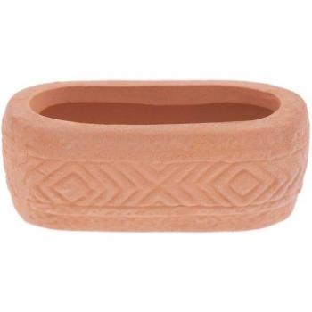 Cocoon Miniature Ovale – 5x2x2 cm – Design Rico – Pour le Monde des Lutins – Marron