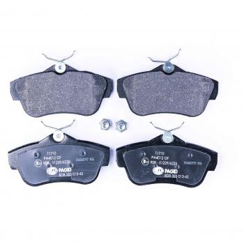 Scheibenbremsbeläge Hella 8DB 355 013‑421 – Hinterachsen-Set