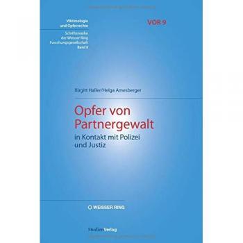 Opfer von Partnergewalt in Kontakt mit Polizei und Justiz