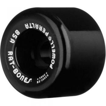 Powell Rat Bones Black 60 mm Skateboard Rad (4er Set)