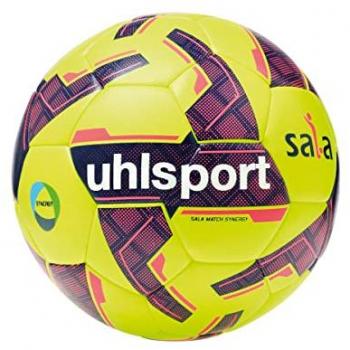 Uhlsport Sala Match Synergy Futsalball Gelb Blau Größe 4