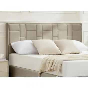 Testata Velluto Tortora 160 cm – Hermine