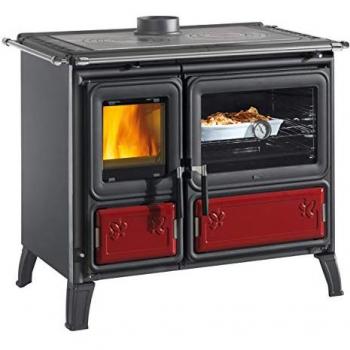Cuisinière à bois 8,7 kW Milly Bordeaux NORDICA