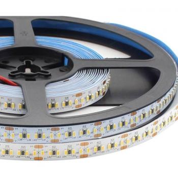 Tira LED EPISTAR 24V SMD3014, 5m, 240 LEDs/m, 120W, IP20, Blanco cálido