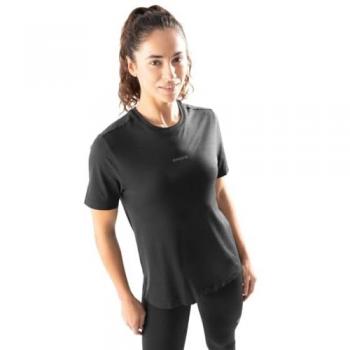Negro Siroko Plan Camiseta Deportivo – Manga Corto Mujer S