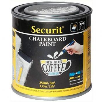 Edding by Securit Chalkboard Paint Kreidetafel-Lack schwarz RAL 9005 250ml