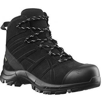 Sicherheitsstiefel BE Safety 53 mid Gr.9 (43) schwarz S3 HRO HI CI WR SRC ESD EN ISO 20345 Nubukleder HAIX
