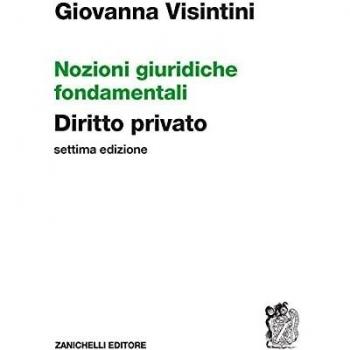 Nozioni giuridiche fondamentali. Diritto privato