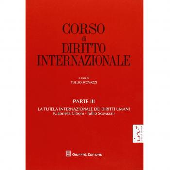 Corso di diritto internazionale. Vol. 3: La tutela internazionale...