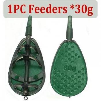 In Line Method Feeders for Carp Fishing 30g/40g/50g