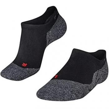 Falke Ru3 Comfort Invisible Men Running Socks – 12–13.5, Black