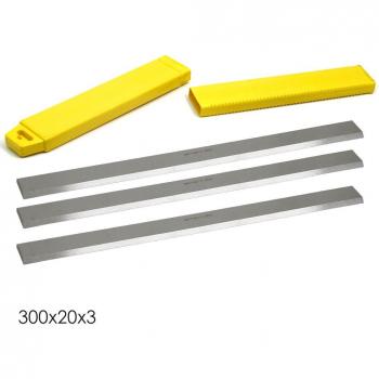 ProPlan 300mm HSS Thickness Planer Blades – 3‑Piece Resharpenable Jointer Set