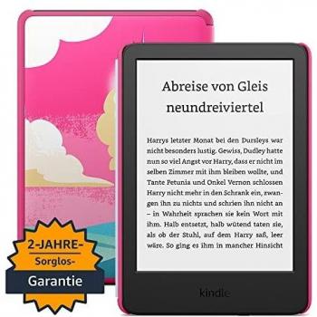 Kindle Kids 2022 – Einhorntal-Design, 16 GB, mit Hülle und Garantie
