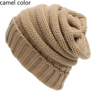 Q Multipurpose Knitted Beanie for Women 21*21CM