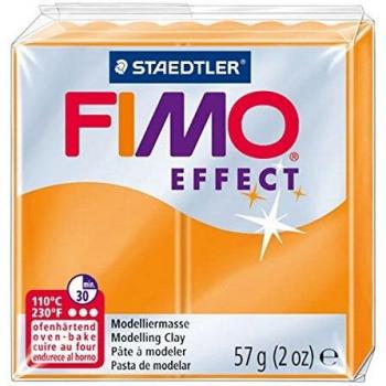 Pasta Fimo translúcida naranja 56 g
