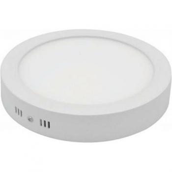 Luminaires plafonniers LED 6W, 480 lm, blanc, 120 mm de diamètre – Blanc du Jour 6000K
