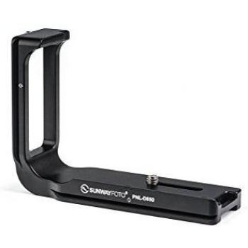 Sunwayfoto D850 L‑Plate mit Schnellwechsel