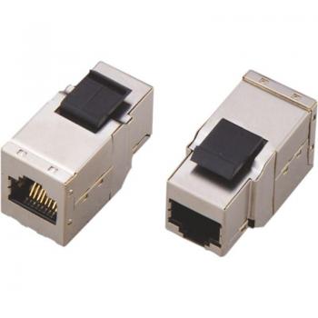 Alantec RJ45-RJ45 Verbindungselement für STP-Panels Kat. 6A, Netzwerk Zubehör