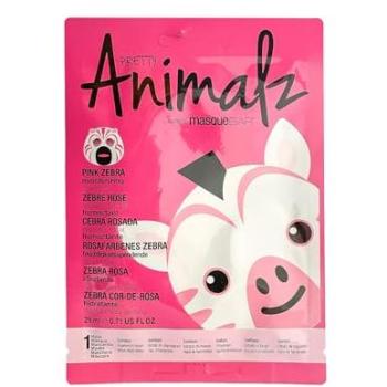 Pretty Animalz Masque Bar Zebra Pink Sheet Mask – All‑Gender