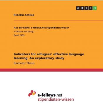 Indicators for refugees¿ effective language learning. An exploratory study