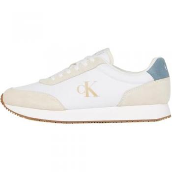 Calvin Klein Jeans Plateausneaker „Retro Runner Iconic“ – Freizeitschuh, Schnürschuh, CK-Logo seitlich
