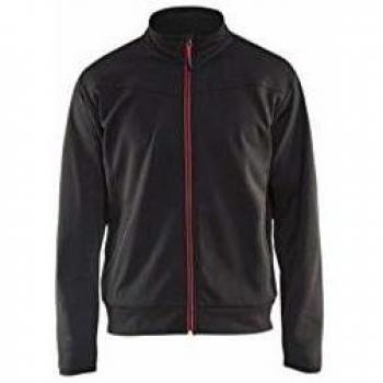 Urban Noir Zip‑Up Sweatshirt