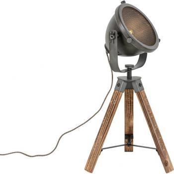 QAZQA Emado Industrial Tripod Lamp