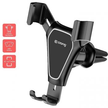 Crong CRG-CH4-BLK supporto smartphone gravità nero