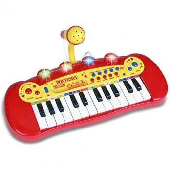 Bontempi 2931 Multicolor‑Keyboard – 12 Tasten, LED‑Effekte