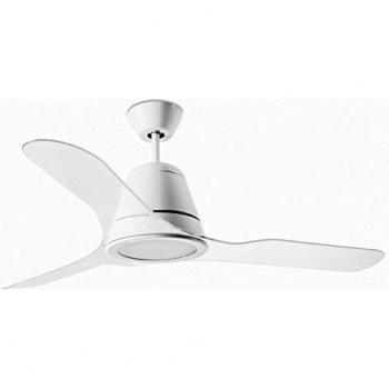 Leds-c4 Tiga LED 1 Light Ceiling Fan White