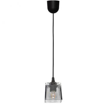 Santos Smokey Black Dome Ceiling Light 10cm