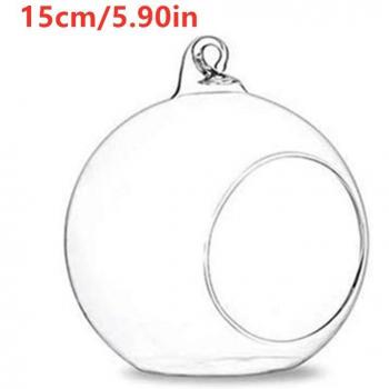 Hanging Glass Candle Holder