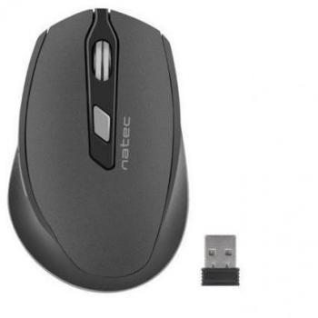 Mouse Ottico Natec Siskin Wireless 2400 DPI per Mano Destra