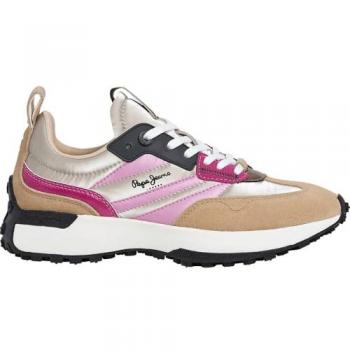 Pepe Jeans Sneaker Bassa Lucky Shiny Argento